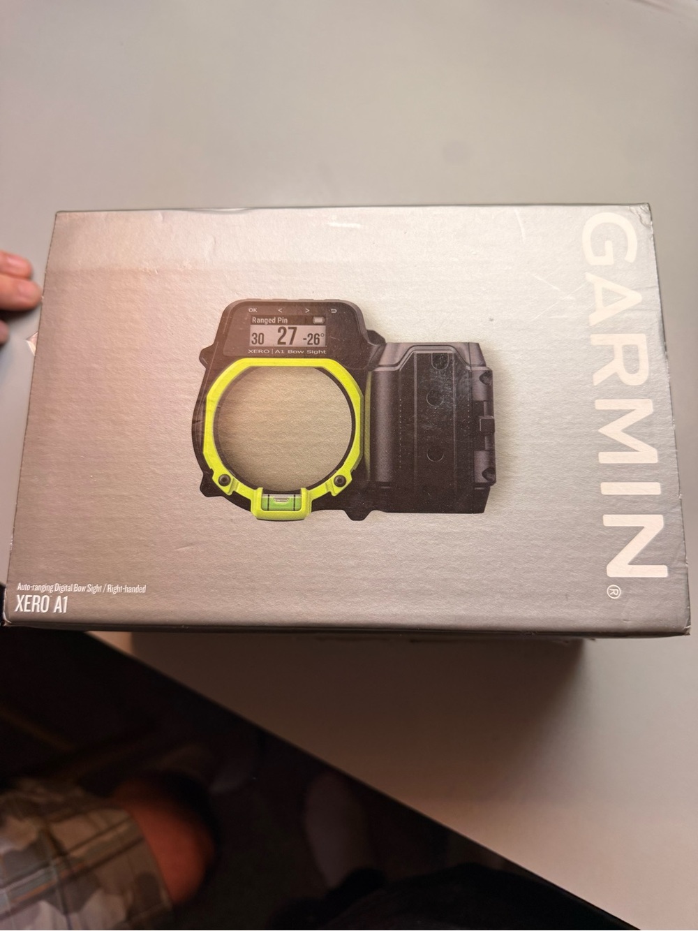 Garmin Xero A1 Digital Bow Sight — Neon Yellow and Black